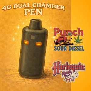 4G Pen - Sour Diesel / Harlequinn