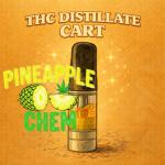 THC Distillate Vape Carts - Pineapple Chem