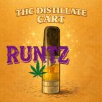 THC Distillate Vape Carts - Runtz