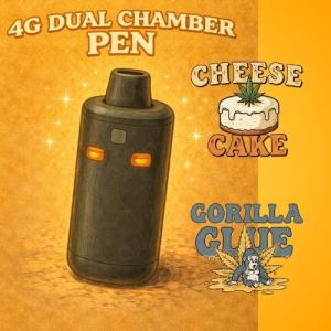 4G Pen - Cheese Cake (Hybrid) / Gorilla Glue (Indica)