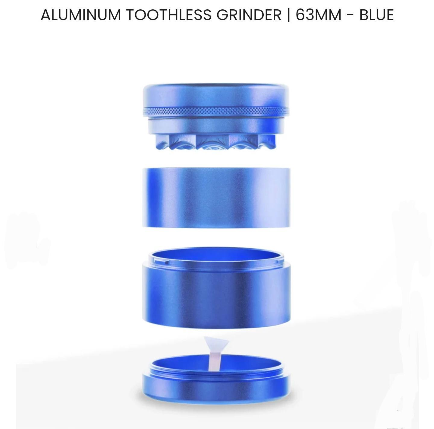 Aluminum Toothless Grinder | 63mm